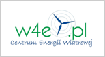 logo w4e.pl centrum energetyki wiatrowej