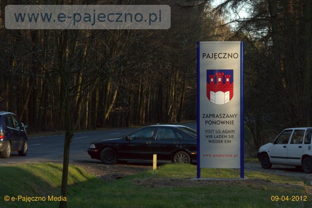 nowe tablice informacyjne pajęczno