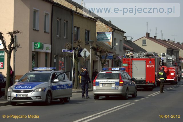 straż pożarna pajęczno pożar