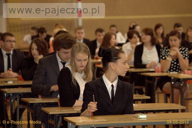 matura 2012 zespół szkół zs pajęczno