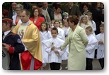 pierwsza komunia święta pajęczno 2012
