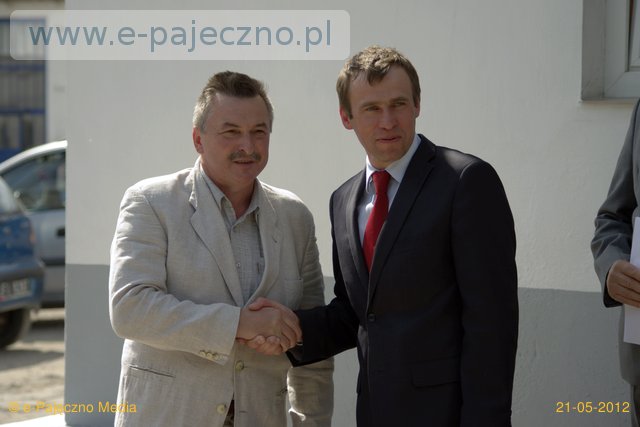 cezary olejniczak otwarcie biura w pajęcznie