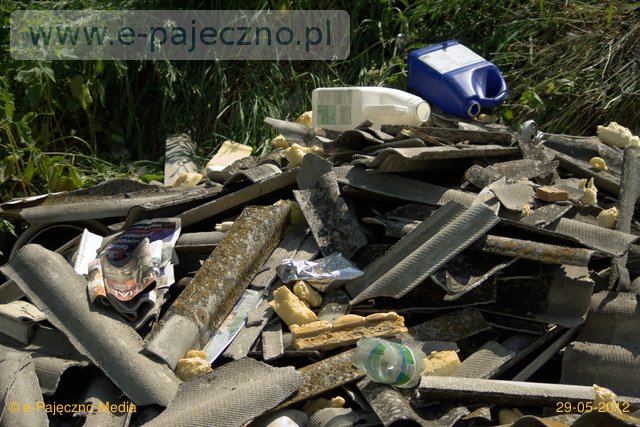 śmieci odpady Rząśnia Suchowola
