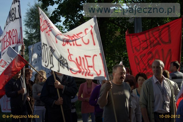 protest szkoła gajęcice