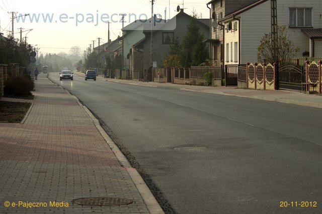remont drogi trębaczew gmina działoszyn