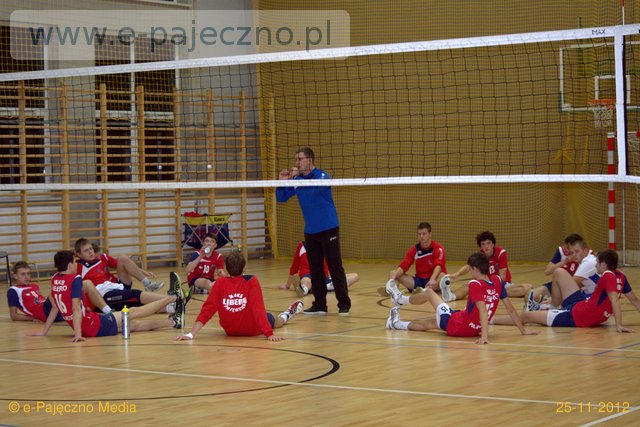 muks libero mecz siatkówki pajęczno