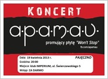 koncert apamau pajęczno