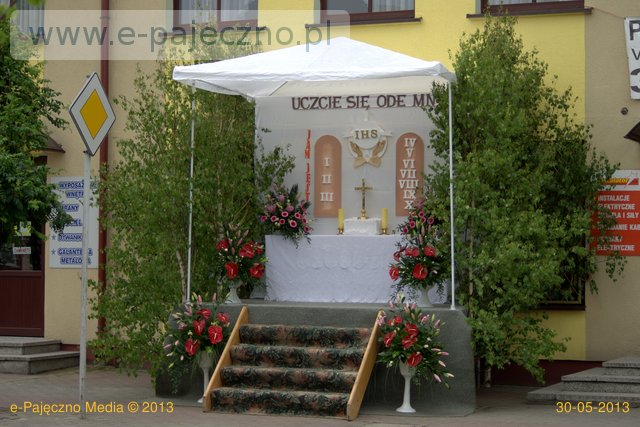 ołtarze boże ciało
