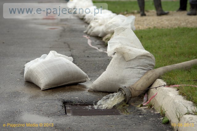 zalane dubidze ulewa powódź nawałnica