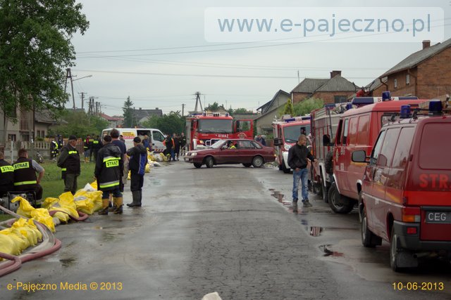 zalane dubidze ulewa powódź nawałnica