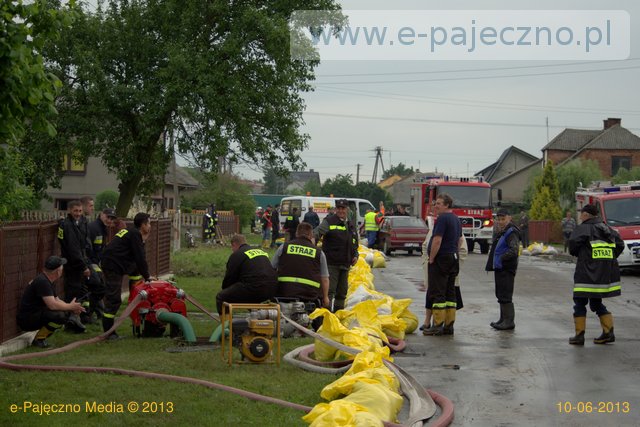 zalane dubidze ulewa powódź nawałnica