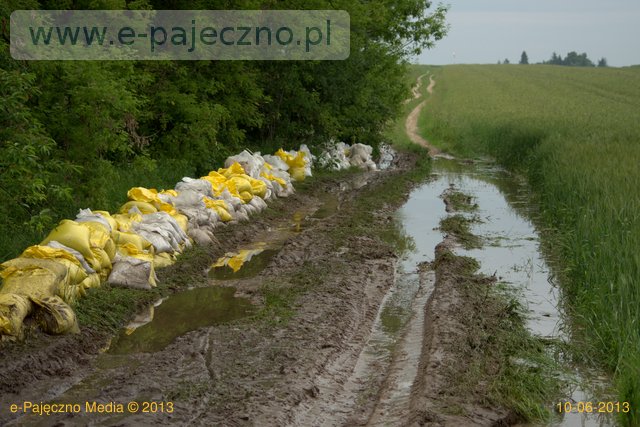 zalane dubidze ulewa powódź nawałnica