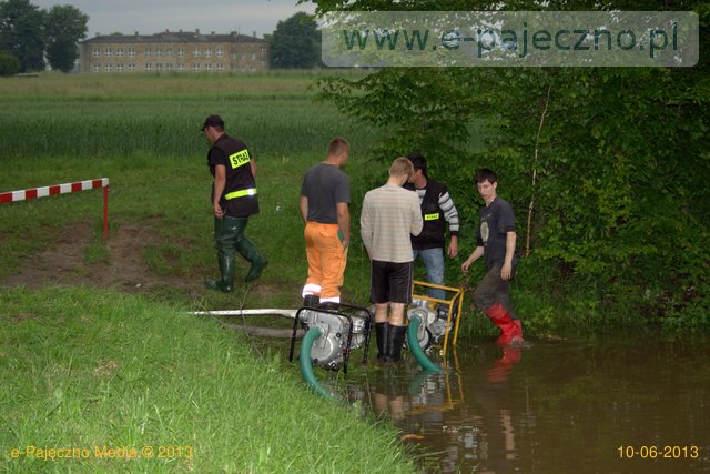 zalane dubidze ulewa powódź nawałnica