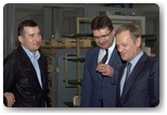 premier donald tusk w pajęcznie