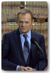 premier donald tusk w pajęcznie