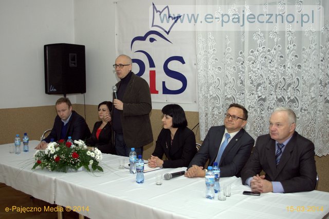 pis pajęczno spotkanie poseł joachim brudziński
