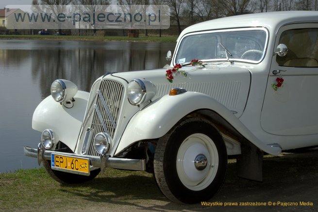 auto samochód do ślubu