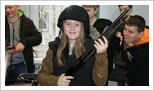 Gimnazjaliści na komendzie policji w Pajęcznie