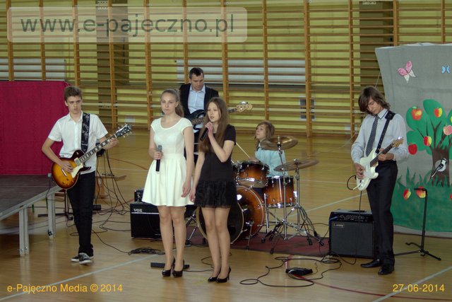 zakończenie roku 2013/2014 gimnazjum pajęczno