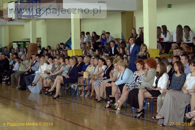 zakończenie roku 2013/2014 gimnazjum pajęczno