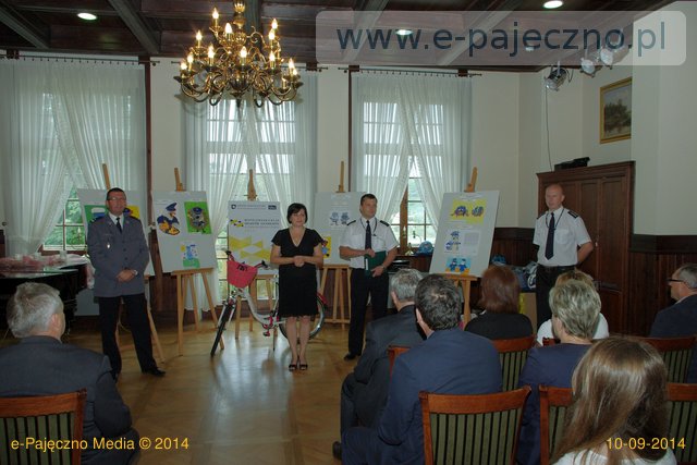 maskotka policji pajęczno