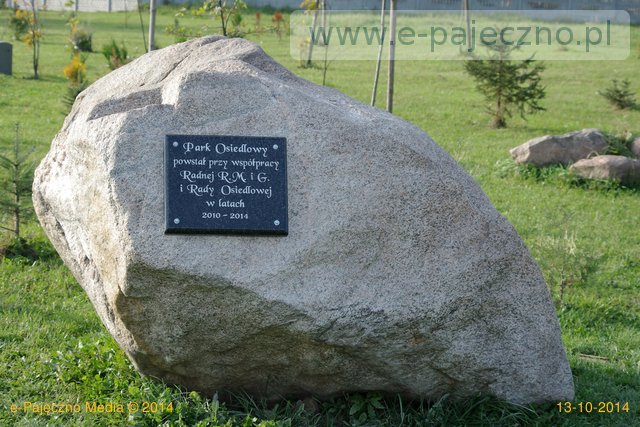 tablica park osiedle źródelna